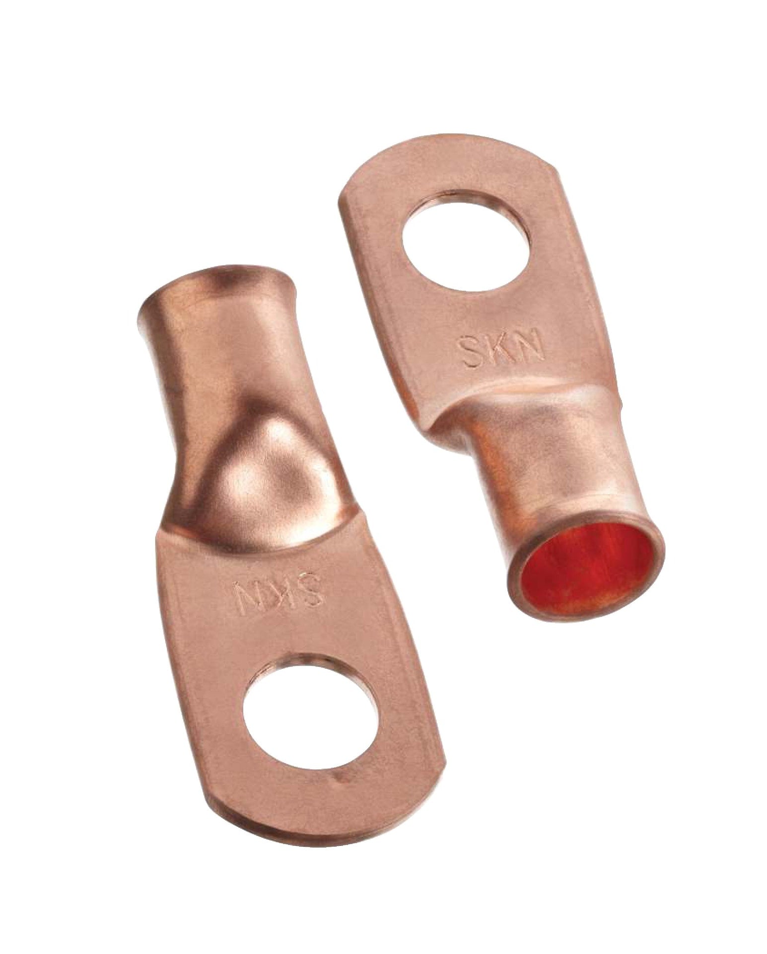 Copper Battery Cable Ends/Terminal Lugs/Ring Terminals, 1-Gauge, 3/8-in Stud V0G4 - product image 1