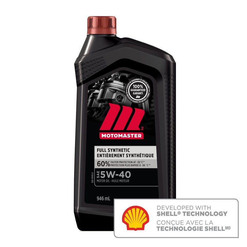 Full Synthetic 5W40 Synthetic Engine/Motor Oil, 946-mL I8T3