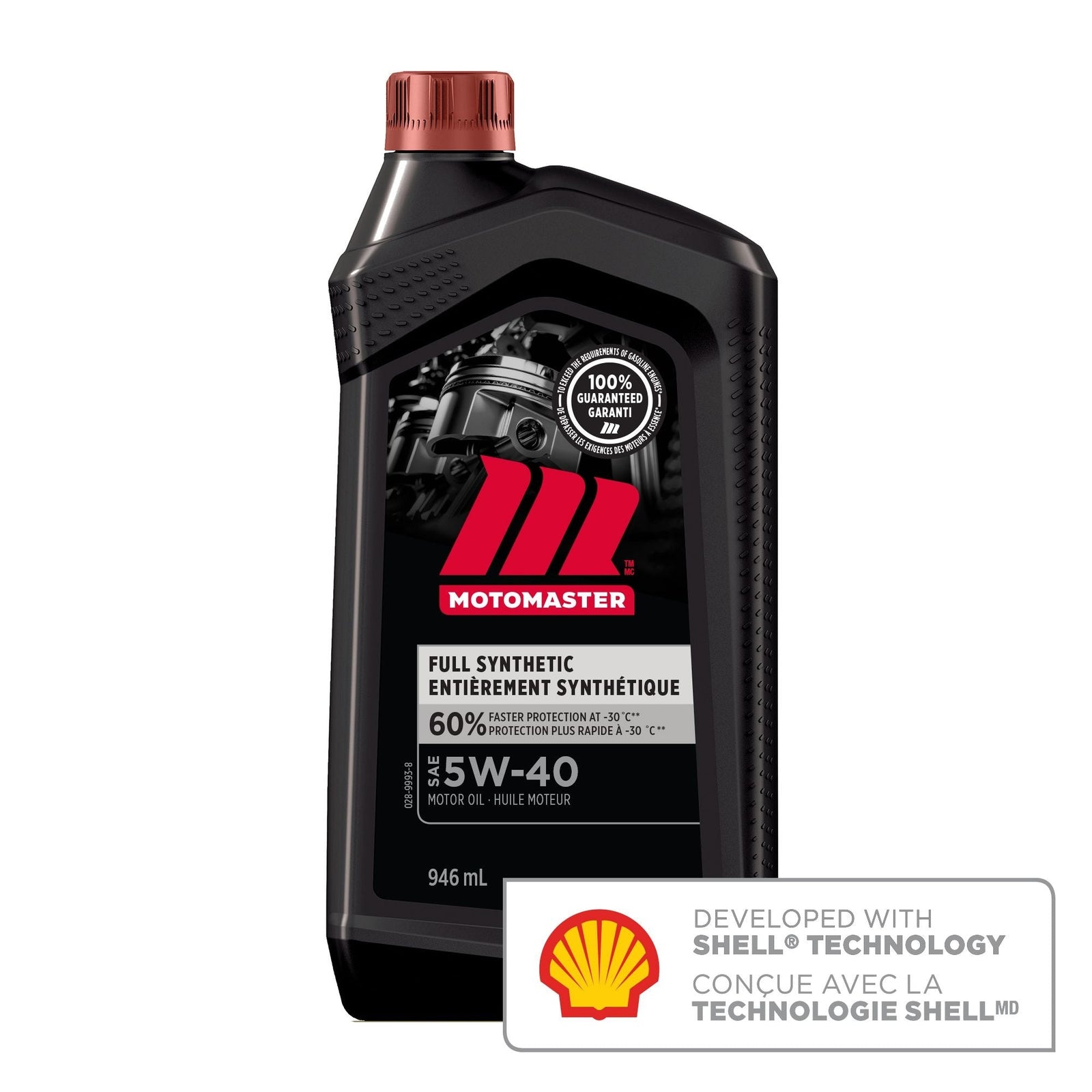 Full Synthetic 5W40 Synthetic Engine/Motor Oil, 946-mL I3N2 - product image 1