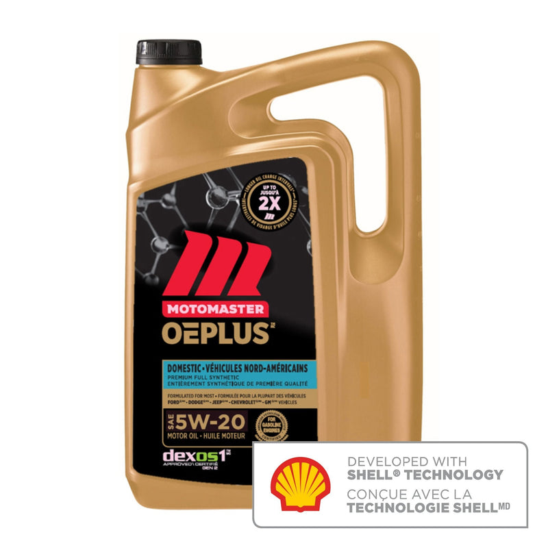OEPLUS Domestic Premium 5W20 Synthetic Engine/Motor Oil, 5-L B3E0