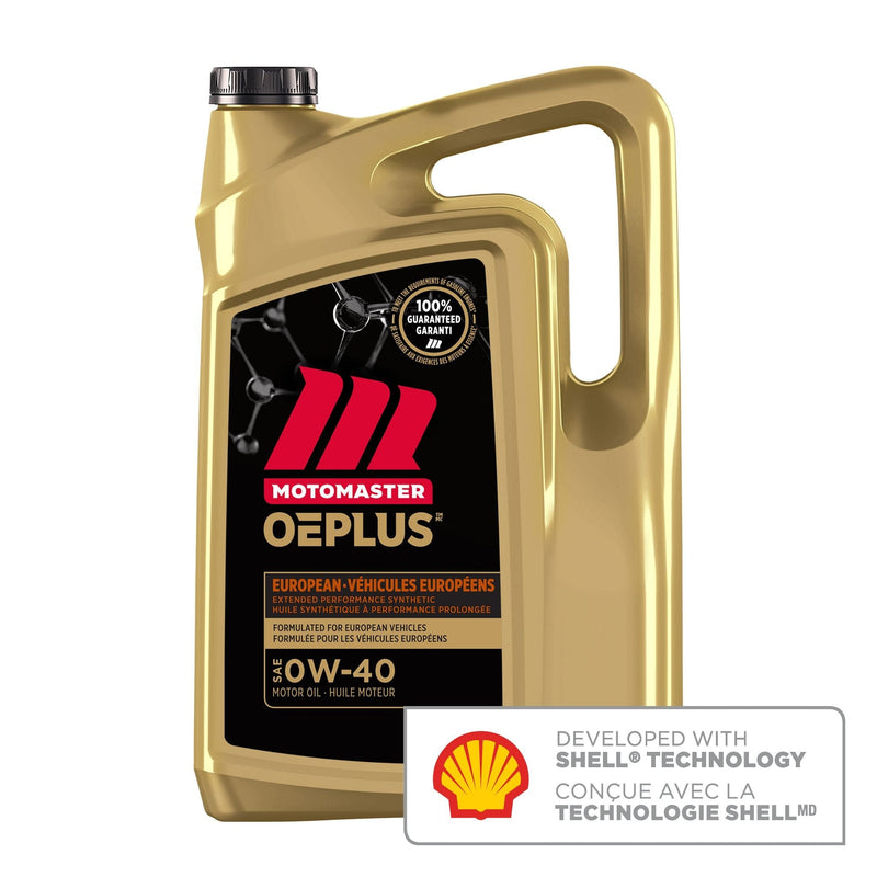 OEPLUS European Premium 0W40 Synthetic Engine/Motor Oil, 5-L V2H9