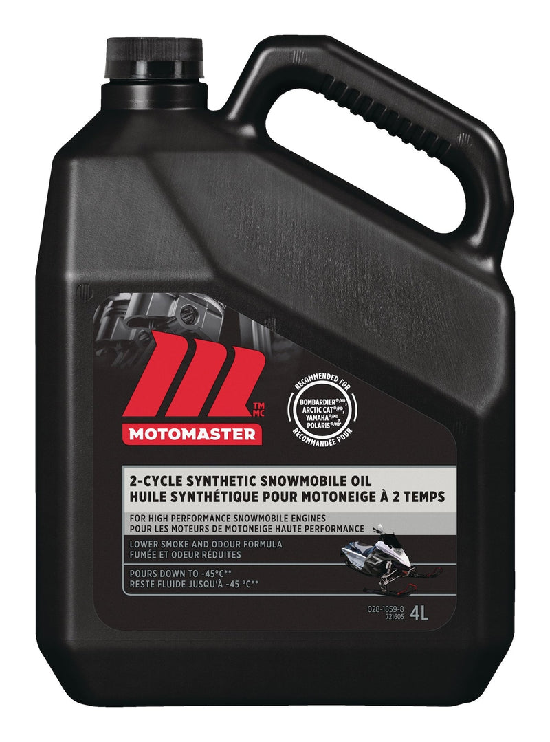 Synthetic 2-Stroke Snowmobile Oil, 4-L L1E0