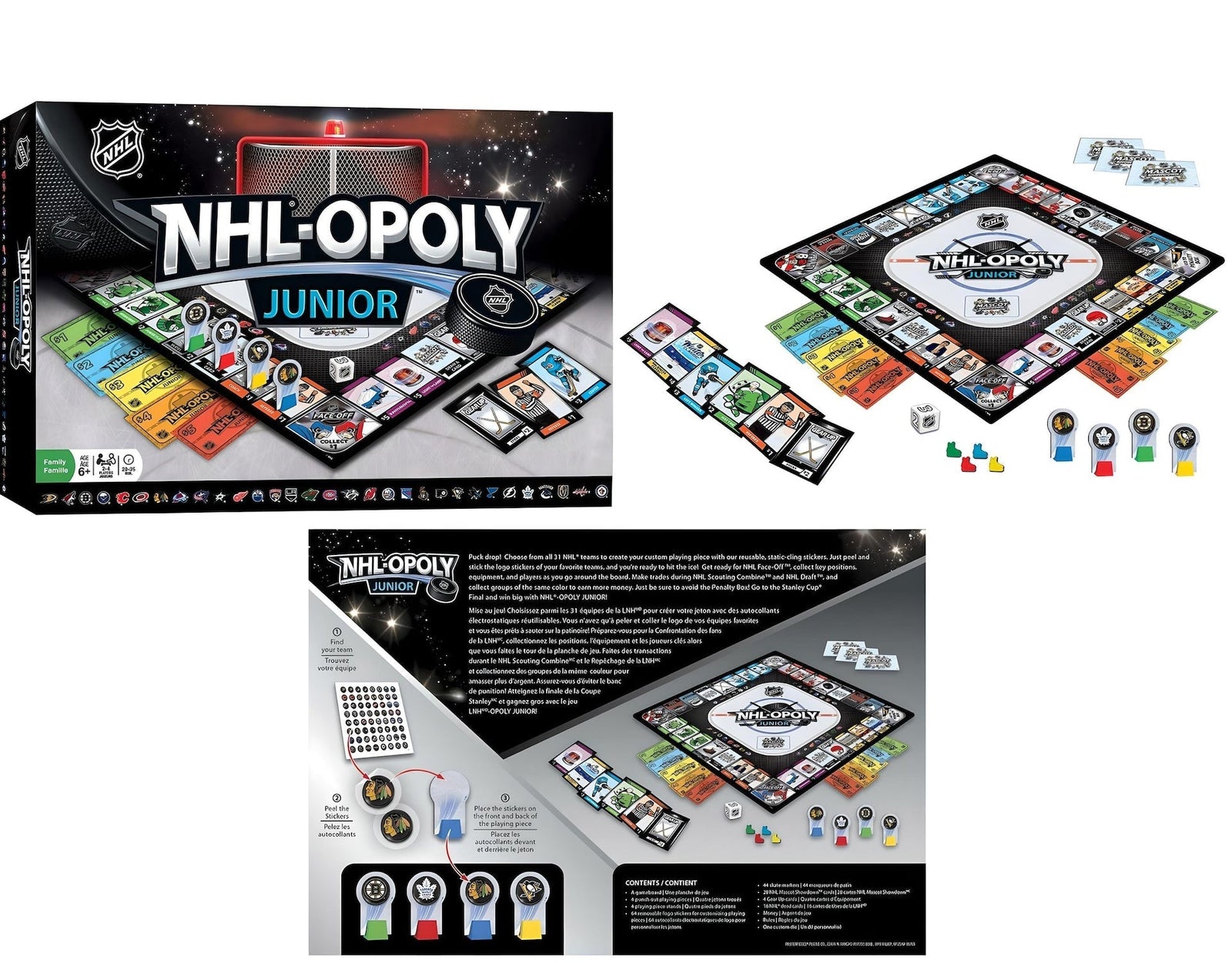 Hockey-Themed Board Game for 2-4 Players N7O4 - product image 1