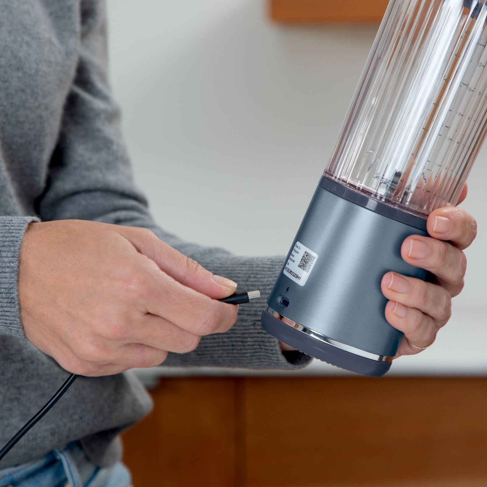 Blast Portable Cordless Personal Blender with Leak-Proof Lid, Blue K6C4 - product image 7