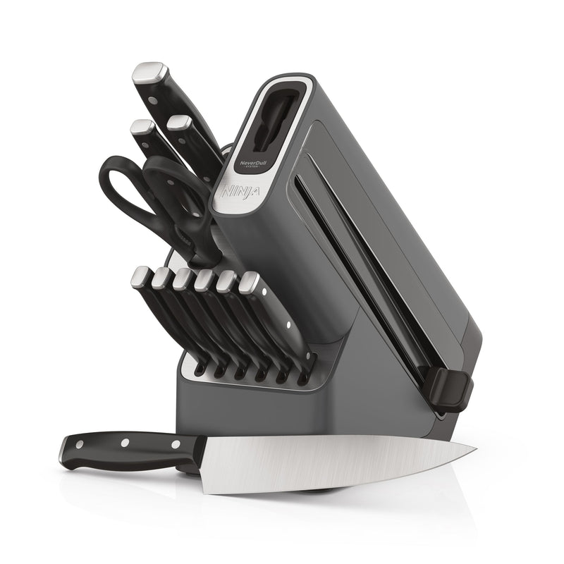 Foodi NeverDull Essential Knife Block Set, 12-pc Y2K0