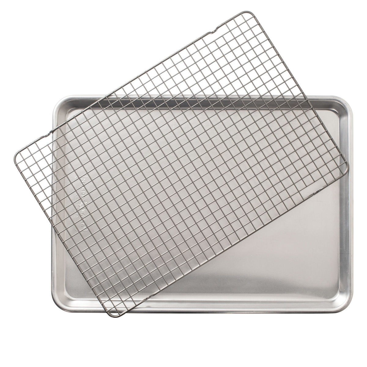 Ware Naturals Aluminum Half-Sheet with Oven-Safe Nonstick Grid, 2-pc R3O9 - product image 1