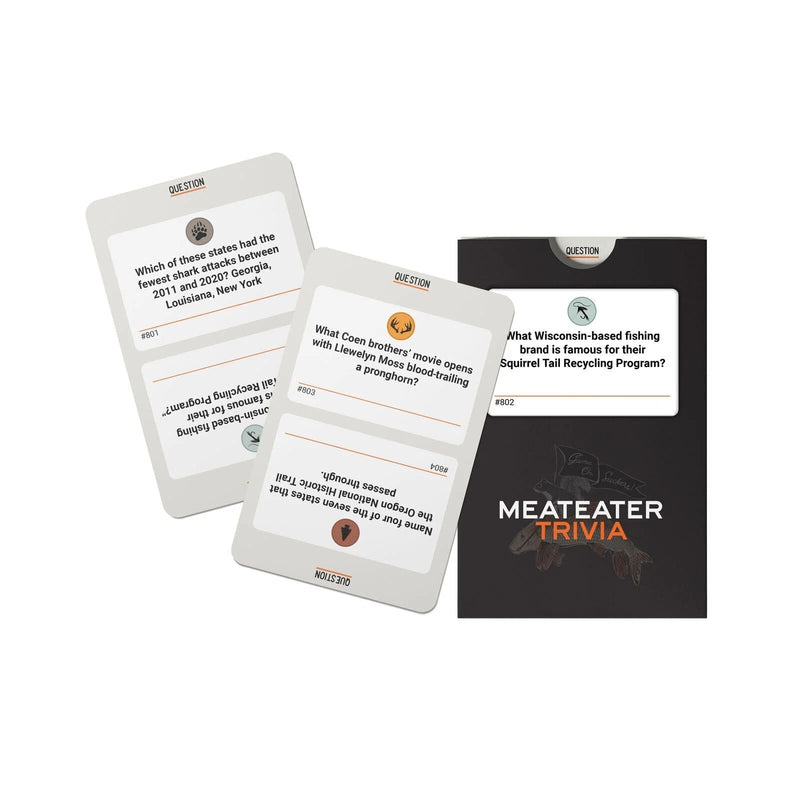 Officially Licensed Meateater Trivia Board Game E7O8