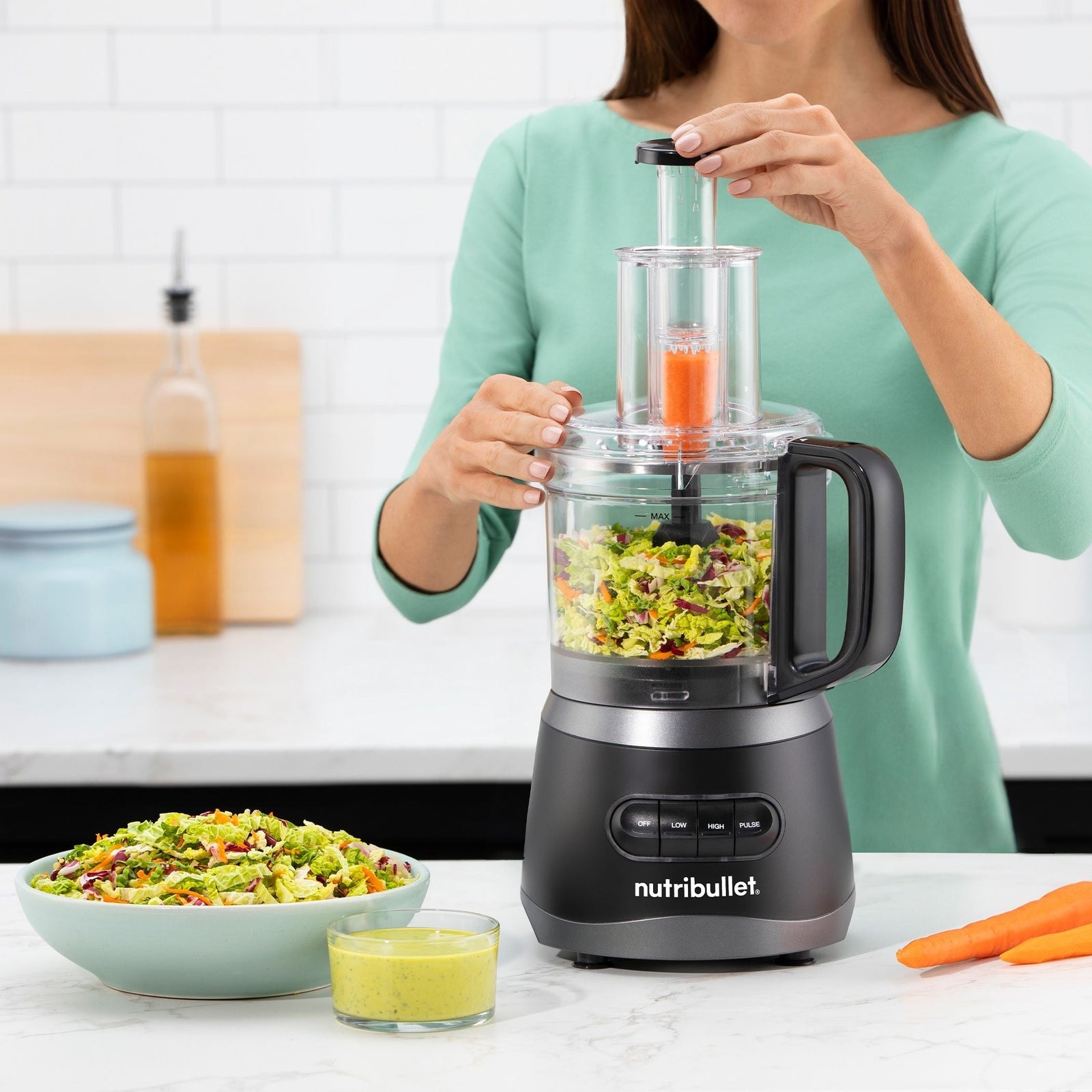 Full-Sized Meal Prep Food Processor with Accessories, 7-Cup F9Y3 - product image 5