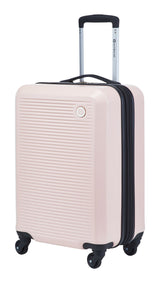 Hardside Carry-On Spinner Flex Travel Suitcase, Pink, 21-5/8-in H8Z6 - product image 1