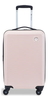 Hardside Carry-On Spinner Flex Travel Suitcase, Pink, 21-5/8-in H8Z6 - product image 2