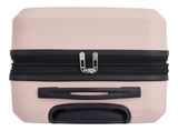 Hardside Carry-On Spinner Flex Travel Suitcase, Pink, 21-5/8-in H8Z6 - product image 3