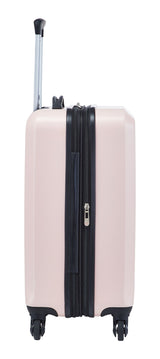 Hardside Carry-On Spinner Flex Travel Suitcase, Pink, 21-5/8-in H8Z6 - product image 4
