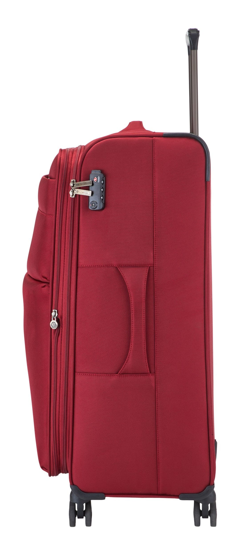 Softside Large Luggage, Wheeled, Red X9D0 - product image 4