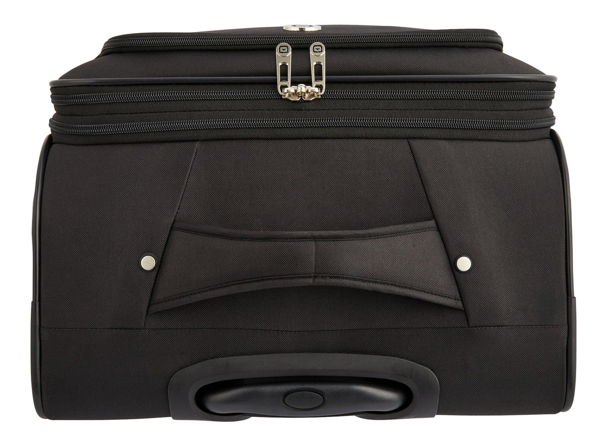 Softside Spinner Wheel Medium Travel Luggage Suitcase, Black, 24-in D9D3 - product image 5