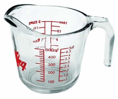 Originals Glass Measuring Cup, 500-ml Y2I5 - product image 1