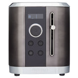 Even Heat Wide Slots Toaster with 9 Settings, Black Stainless Steel, 2-Slices S1E4 - product image 1