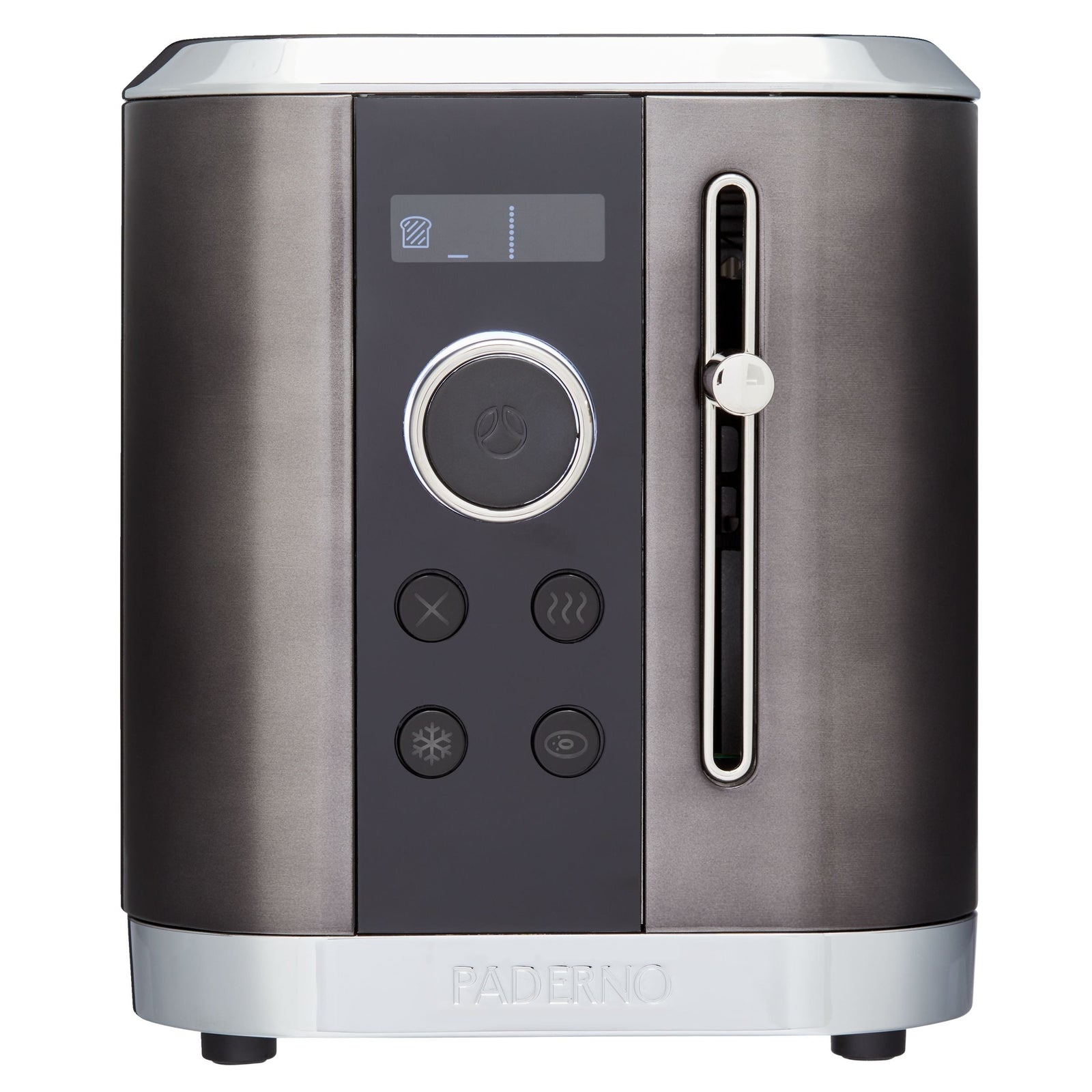 Even Heat Wide Slots Toaster with 9 Settings, Black Stainless Steel, 2-Slices S1E4 - product image 1