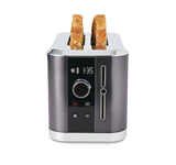 Even Heat Wide Slots Toaster with 9 Settings, Black Stainless Steel, 2-Slices S1E4 - product image 2