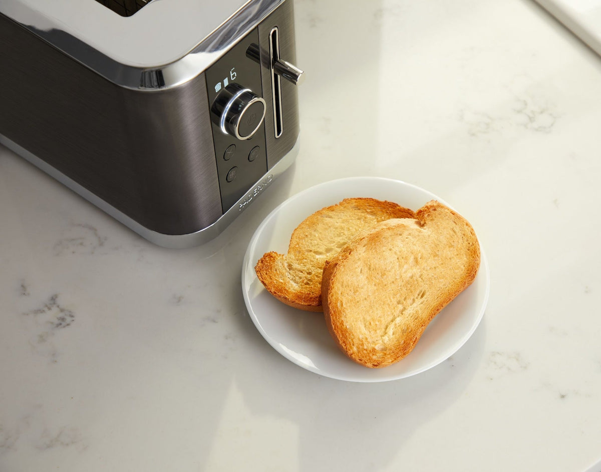 Even Heat Wide Slots Toaster with 9 Settings, Black Stainless Steel, 2-Slices P9Y4 - product image 6