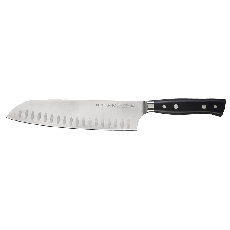 Montgomery Stainless Steel Santoku Knife, 8-in C0U0