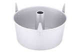 Professional Uncoated Aluminum Angel Food Cake Pan, Silver L3R6 - product image 1
