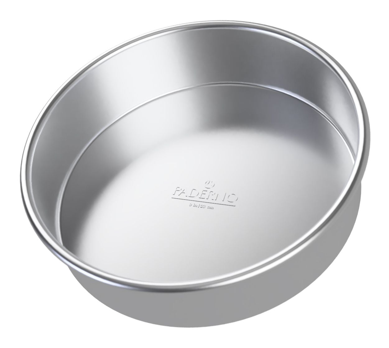 Professional Uncoated Aluminum Round Cake Pan, 9-in Y8V2 - product image 1