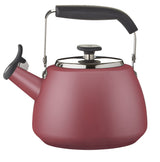 Stainless Steel Stovetop Kettle, 1.9-L, Red N3Q6 - product image 1