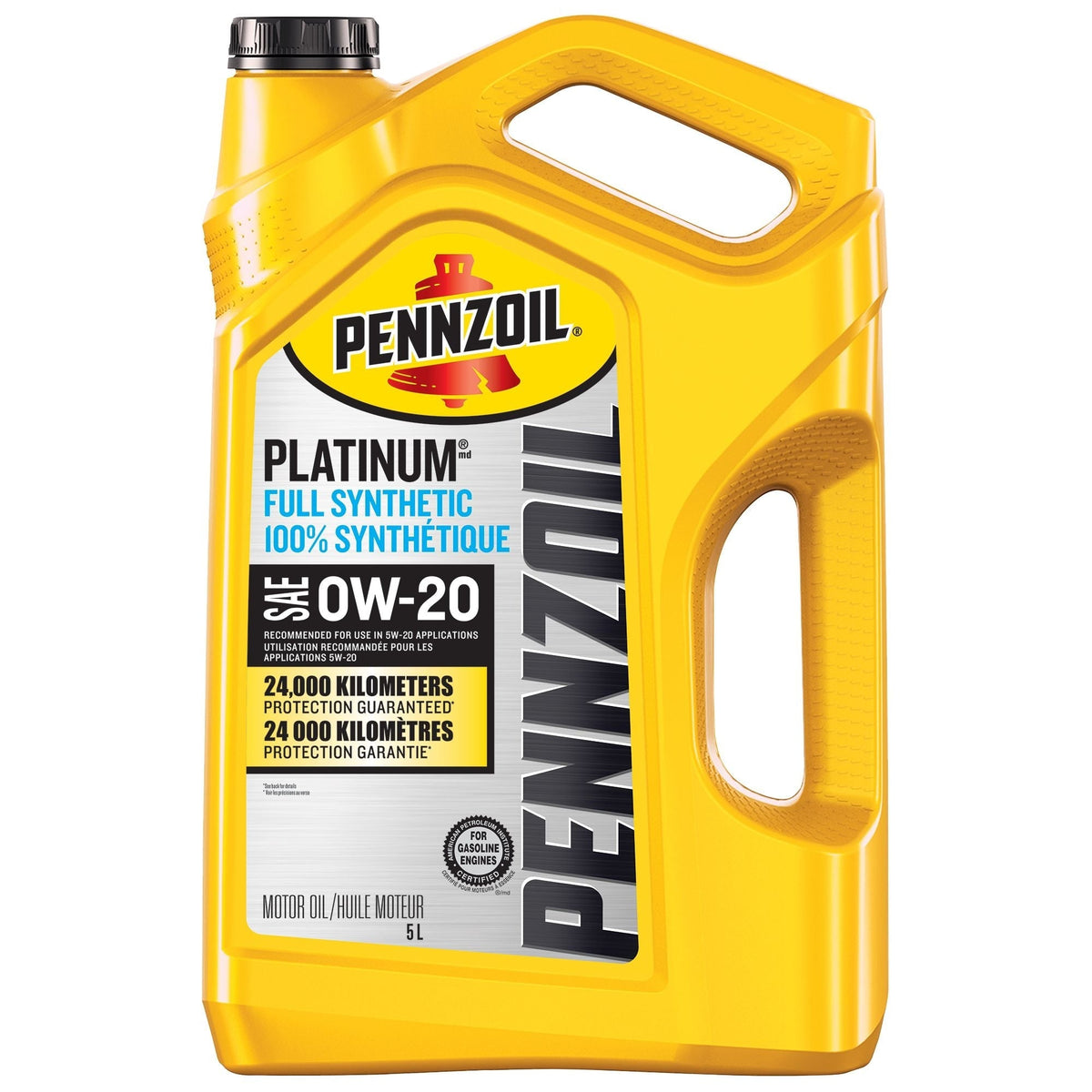 Platinum 0W20 Synthetic Engine/Motor Oil, 5-L I0V1 - product image 1