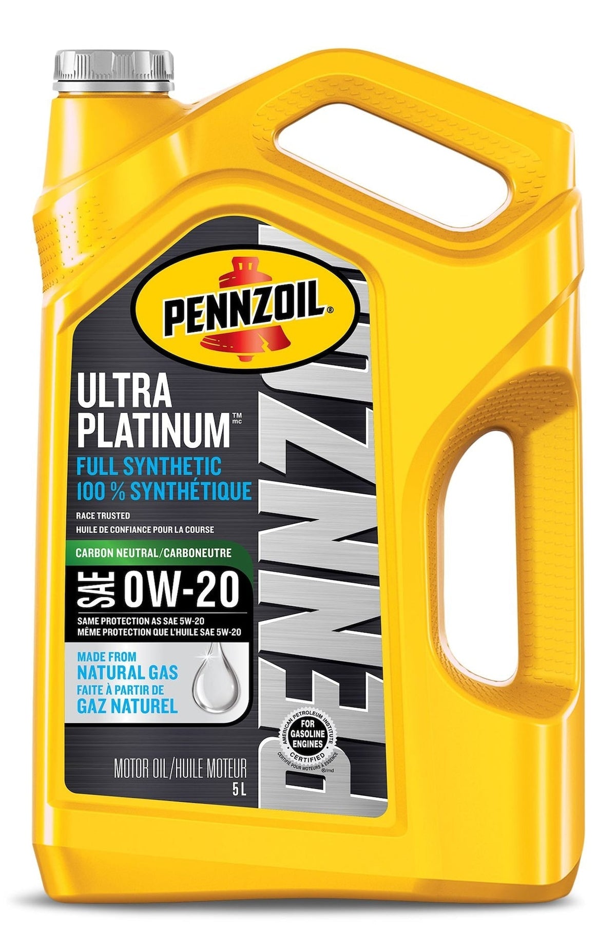 Ultra Platinum 0W20 Synthetic Engine/Motor Oil, 5-L F7H4 - product image 1