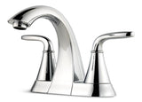 Pasadena Double Handle 4-in Centreset Bathroom Sink Faucet, WaterSense Certified, Chrome E9U0 - product image 1
