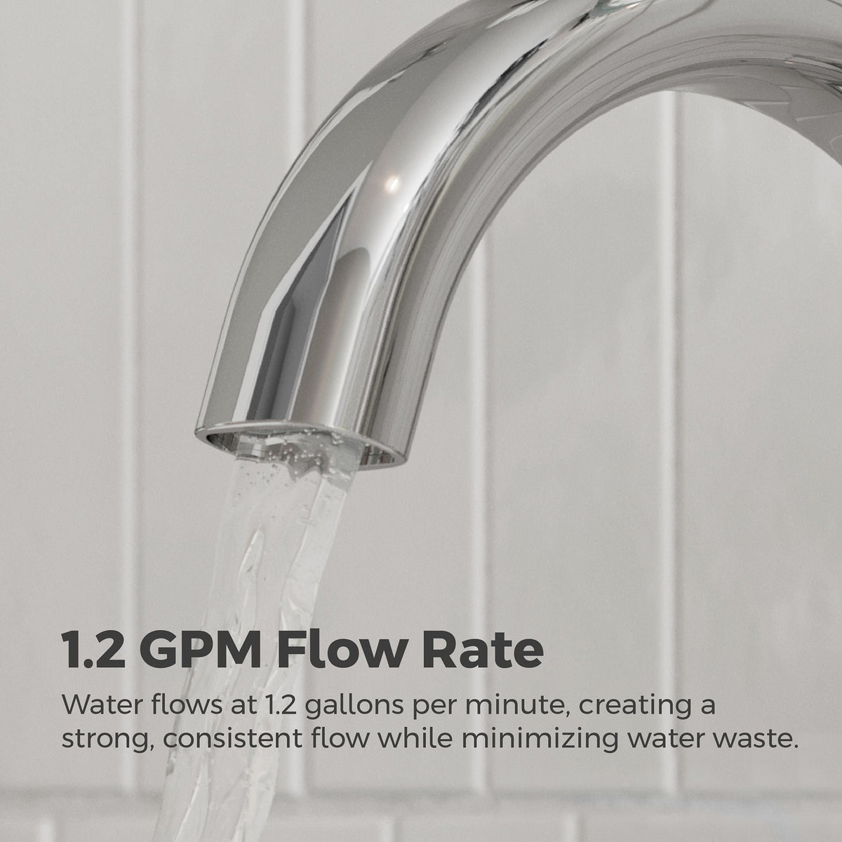 Raya 4-in Chrome Centerset Bathroom Sink Faucet T0S1 - product image 5