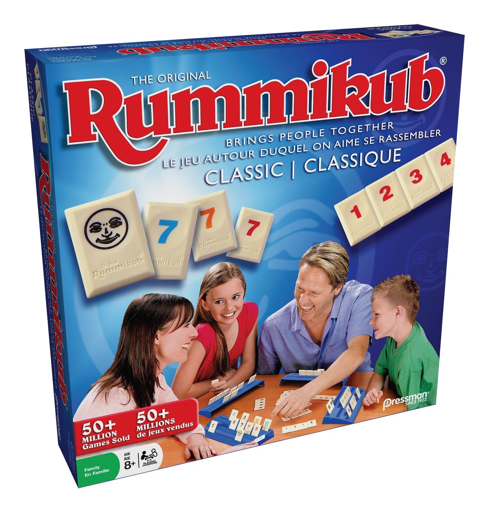 The Original Rummikub Family Board Game, Ages 8+ K1F0 - product image 1