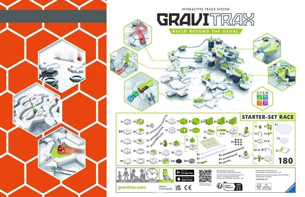 GraviTrax Marble Race Track Building System Starter Set for Ages 8+ V0J4 - product image 3