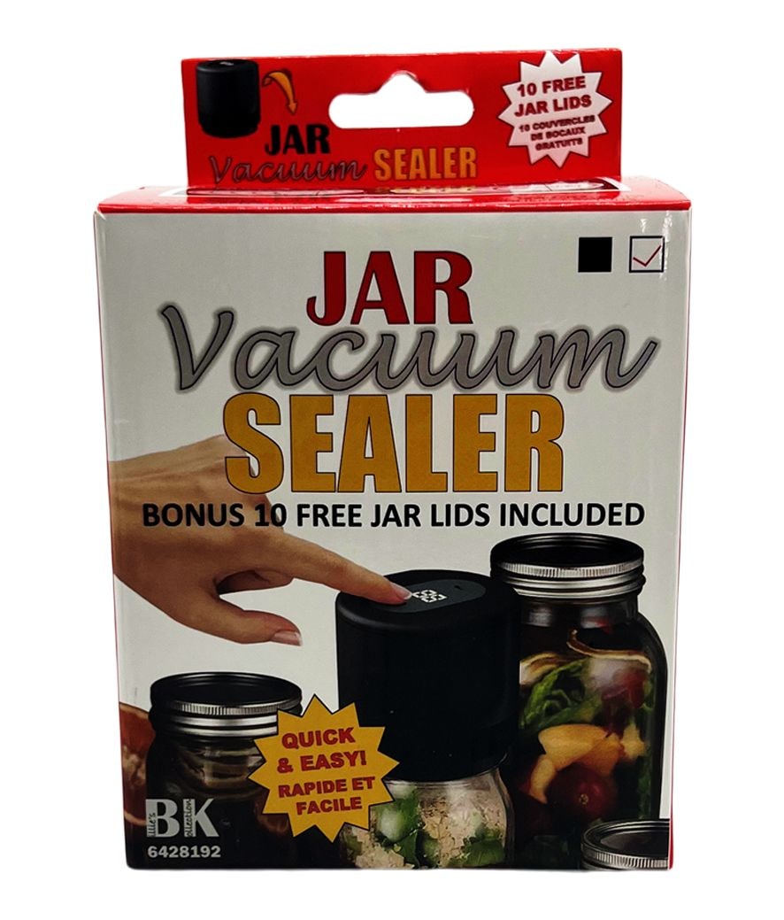 Rechargeable Handheld Vacuum Sealer Set for Mason Jars W7L4 - product image 1