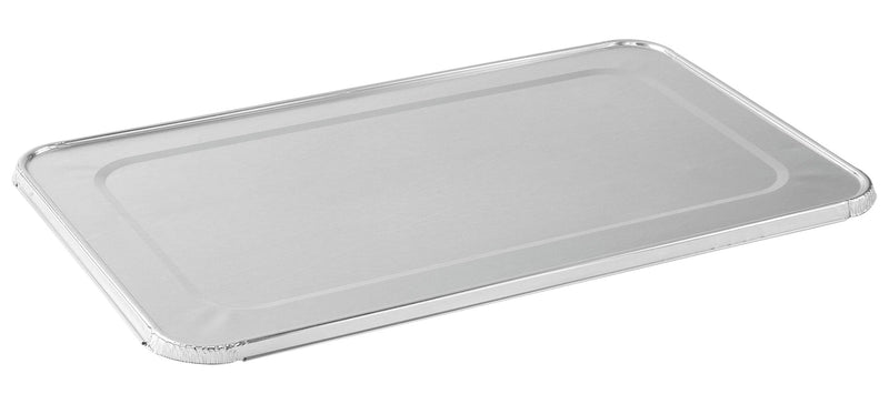 Aluminum Foil Steam Full Lid, Silver, 19-in, for Baking/Cooking/Steaming K1A6