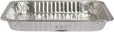 Foil Reusable Half Size Steam Baking Pan, Silver, 12-in, for Baking/Cooking/Steaming F0U3 - product image 1