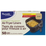 Kitchens Unbleached Non-Stick Air Fryer Liners, 50-pc D1B5 - product image 2