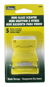 Mini Glass Scraper with Single Edge Razor Blades, 6-pc B9G8 - product image 1