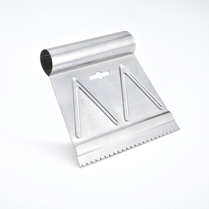 Multi-Purpose Steel V-Notch Adhesive Spreader/Applicator Tool, 3/16 x 6-in C5H3