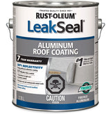 LeakSeal Aluminum Roof Coating, Reflective, Rust Proof & Waterproof Sealant, 3.78-L G5Y9 - product image 1