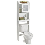 Caraway 1-Door Over-The-Toilet Spacesaver Bathroom Storage Shelf/Cabinet, Soft White G1M7 - product image 1