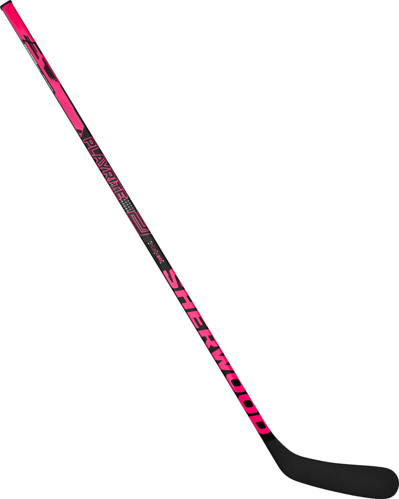 Playrite 1 Composite Hockey Stick, Youth, 25/20 Flex, Pink H8J2