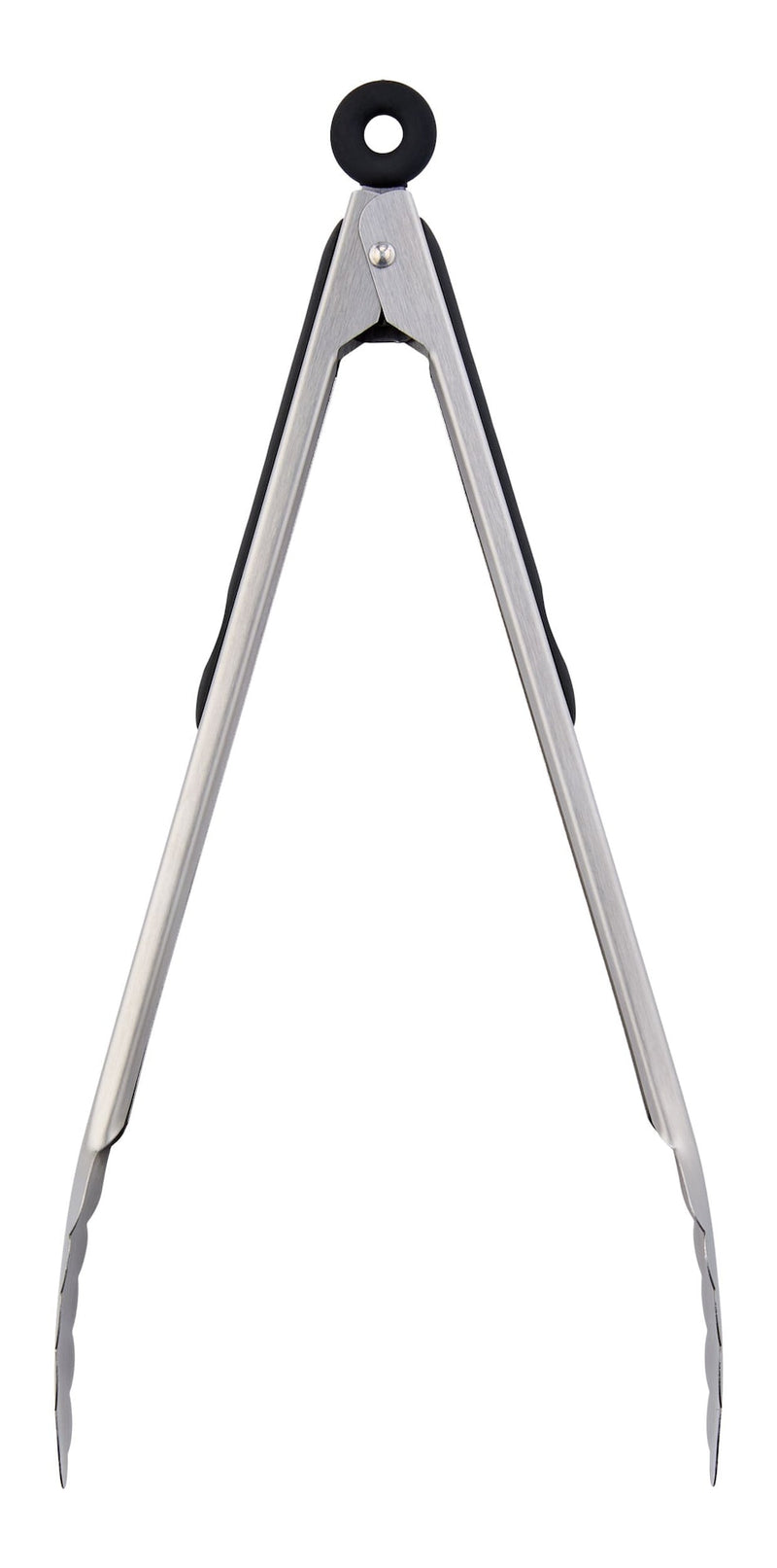 Stainless Steel Tongs with Locking Mechanism, 12-in X7Q2