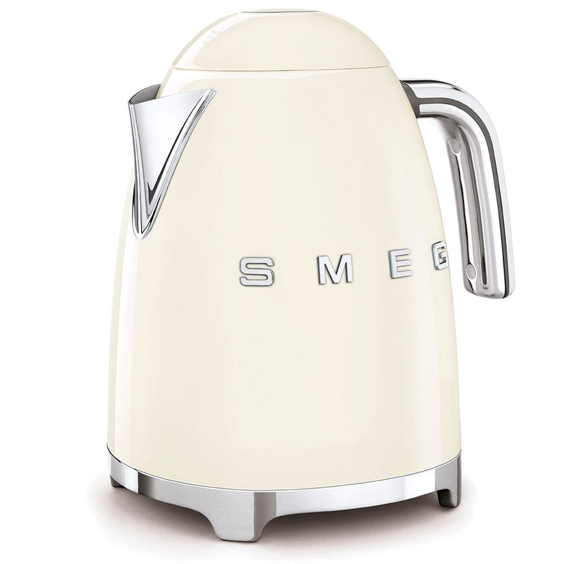 50s Retro Style Fix Temperature Countertop Kettle, 1400W, 1.7-L, Cream L6K6