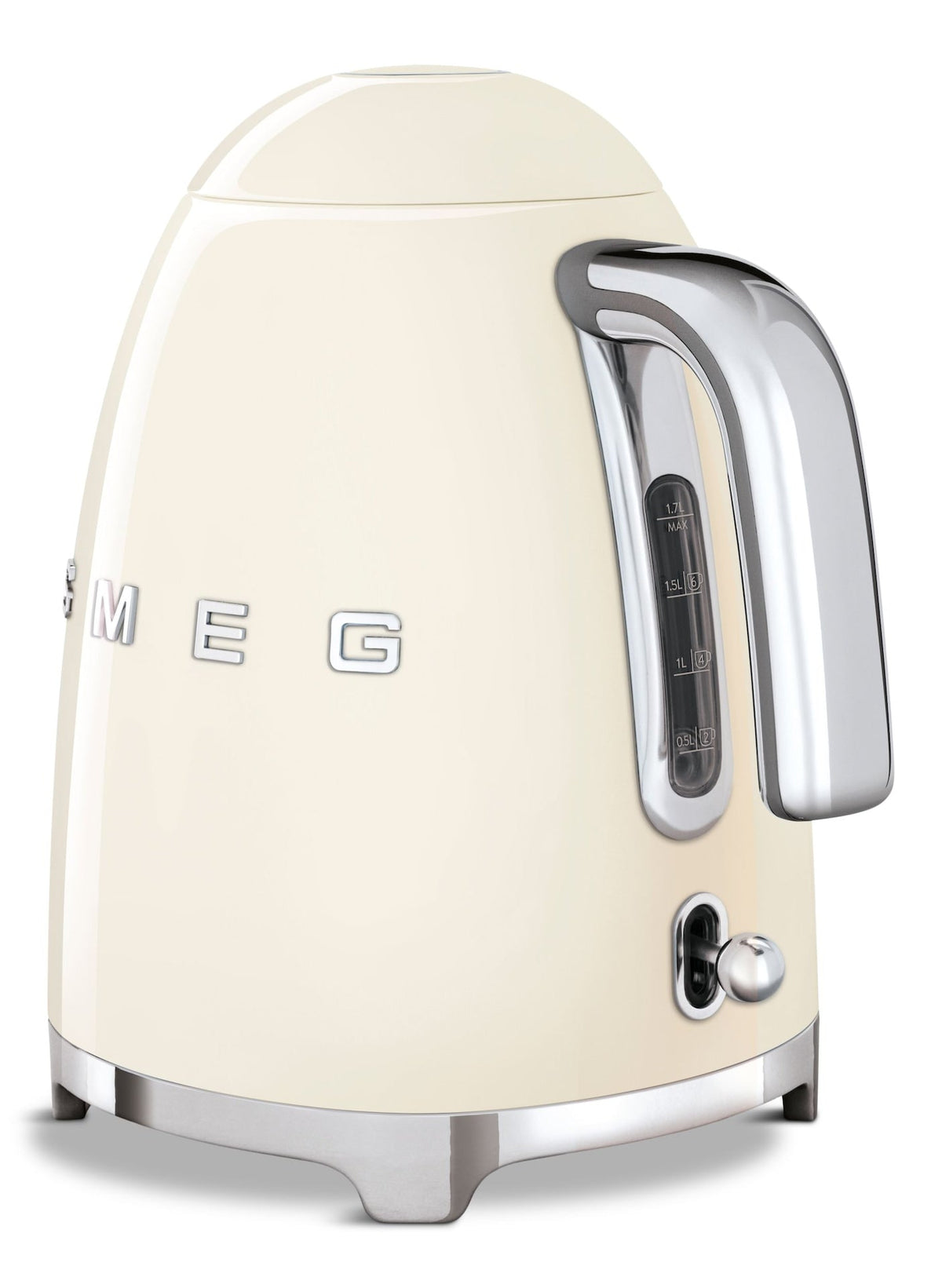 50s Retro Style Fix Temperature Countertop Kettle, 1400W, 1.7-L, Cream L6K6 - product image 3