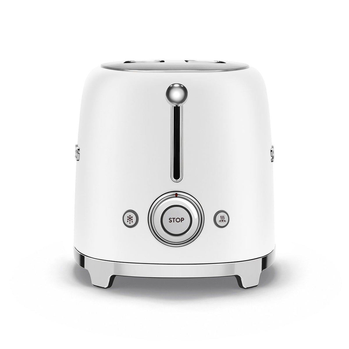 50's Retro Style Wide Slot Pop Up Electric Toaster with 6 Settings, 2-Slice, Matte White W7G6 - product image 2