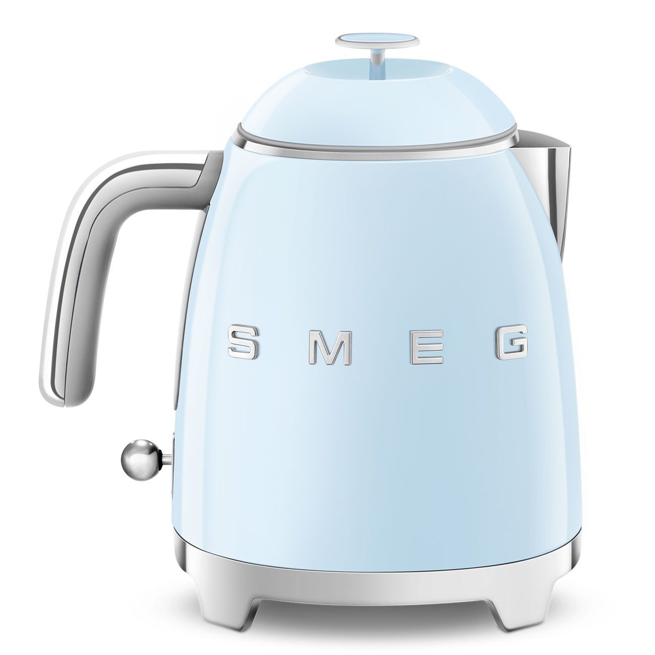 Retro Style Electric Mini Kettle with Cordless Base, Light Blue, 0.8-L F4A8 - product image 4