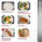 300W 6-Cup White Rice Cooker with Steam Basket C1C5 - product image 7