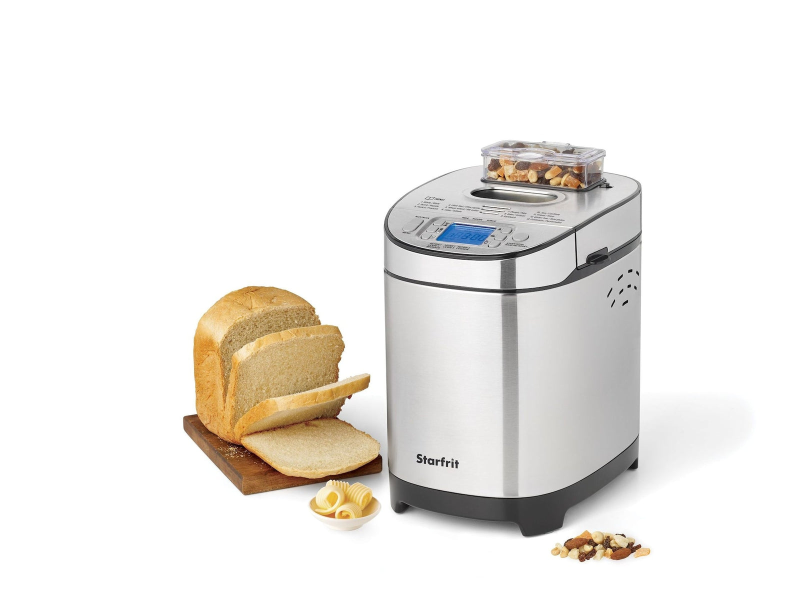 Digital Display Breadmaker, Stainless Steel, 2-lb D2E8 - product image 3