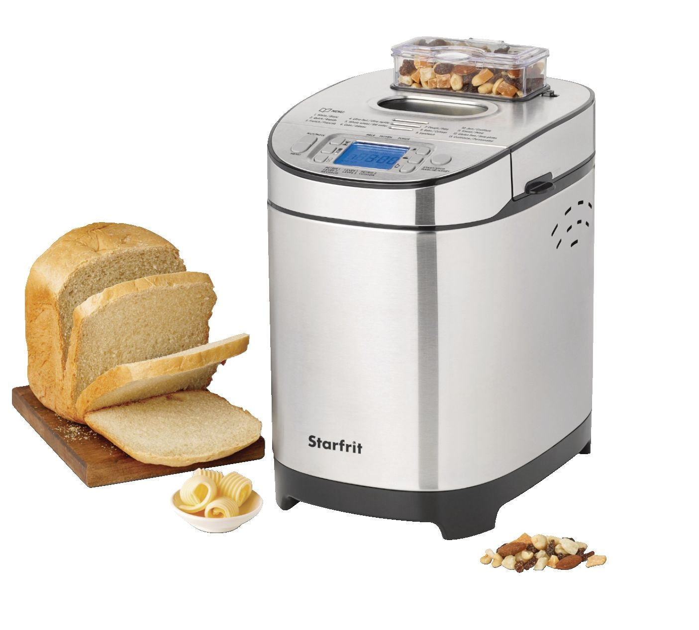 Digital Display Breadmaker, Stainless Steel, 2-lb D2E8 - product image 5
